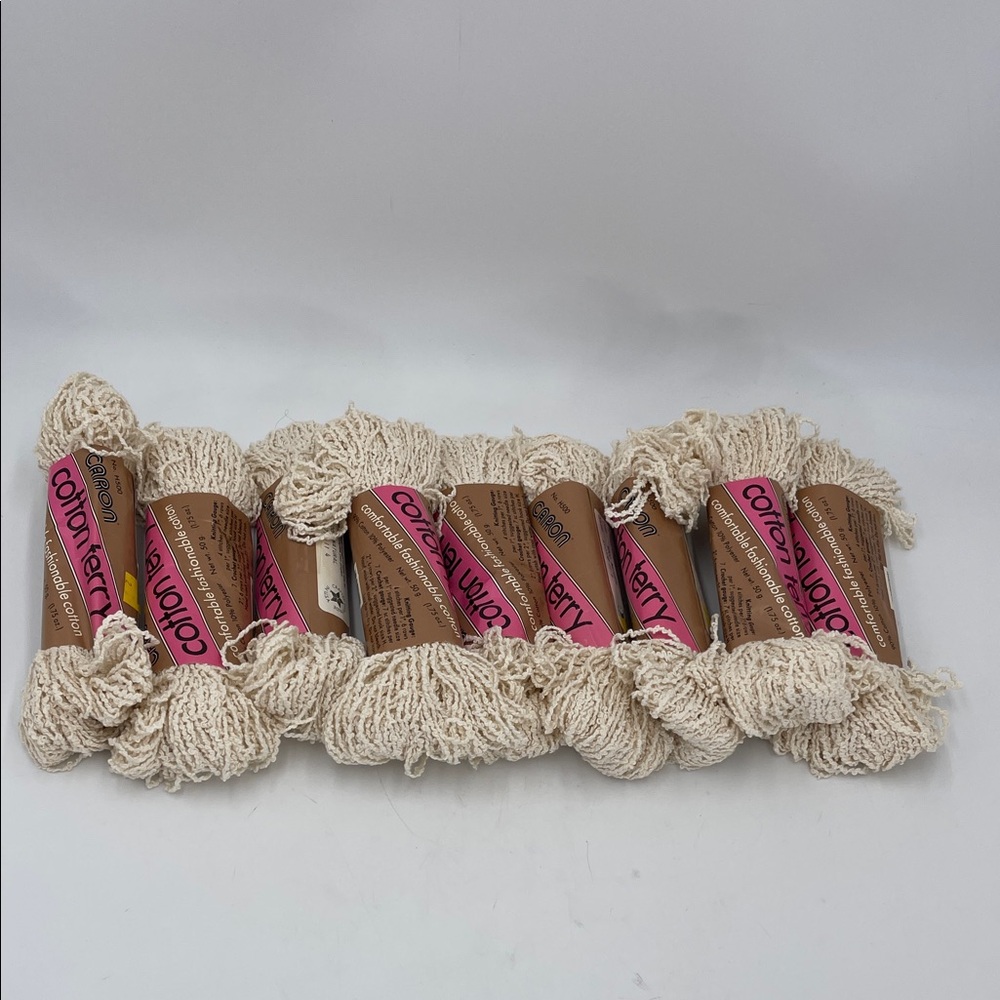 Cream Yarn Bundle 9 Pcs